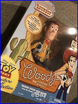 Toy Story Woody's Roundup Talking Sheriff Woody Doll Collection Figure