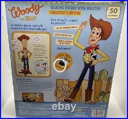 Toy Story Woody's Roundup Talking Sheriff Woody Doll NIB Signature Collection