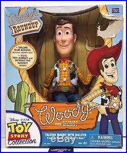 Toy Story Woody's Roundup Talking Sheriff Woody Doll Sealed Fast Shipping
