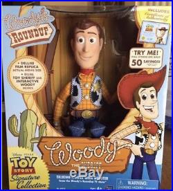 Toy Story Woody's Talking Pull String Doll Signature Collection