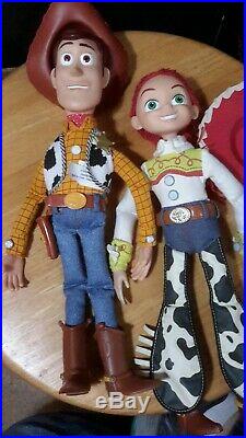 Toy Story lot 3 Dolls buzz and woody & jessic