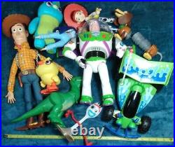 Toy Story toys Collection Lot of 10 -Disney Pixar Movies- Buzz & Woody Free ship