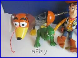 Toy story 2 3 4 BUZZ LIGHTYEAR WOODY DOLL action figure REX SLINKY DISNEY set