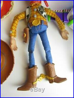Toy story 2 3 BUZZ LIGHTYEAR JESSIE WOODY DOLL action figure DISNEY set 86K