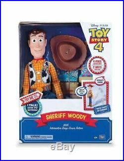Toy story 4 Woody Interactive Drop-Down Action Figure
