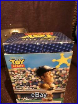 Toy story Disney Bath Woody Bubble Head Figure doll With box Japan Used