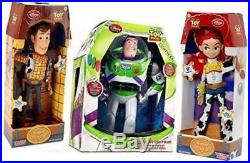 Toy story woody, buzz lightyear, jessie cowgirl talking action figure dolls by