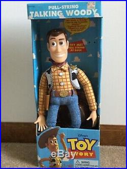 Toy story woody doll pull string 1995