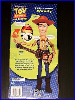 ULTRA RARE Toy Story Pull String Woody Speaks in Spanish HASBRO 2002