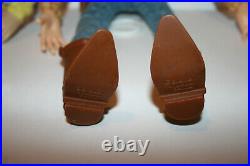 USED Disney Thinkway Toy Story Woody & Jessie Dolls Hats, Boots 17