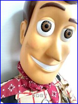 Ultra Rare Life size 4ft Woody Doll Toy with Tag Toy Story Jumbo Size H 120cm