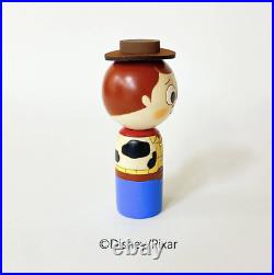 Usaburo Kokeshi Pixar Toy Story Woody limbless wooden doll New 50x50x115mm