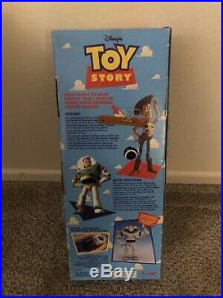 VINTAGE WORKING DISNEY TOY STORY WOODY Foreign Box TALKING DOLL RARE NEW