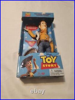 VTG 1995 11 Toy Story Talking Woody Doll Press Shirt Button Thinkway 62948