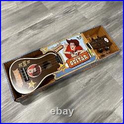 VTG 2010 Toy Story WOODY'S ROUNDUP 20 4 STRING GUITAR COLLECTOR'S EDITION MIB