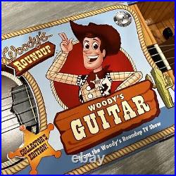 VTG 2010 Toy Story WOODY'S ROUNDUP 20 4 STRING GUITAR COLLECTOR'S EDITION MIB