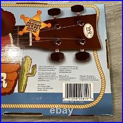 VTG 2010 Toy Story WOODY'S ROUNDUP 20 4 STRING GUITAR COLLECTOR'S EDITION MIB