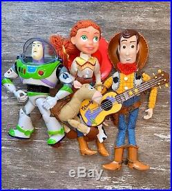VTG Disney Toy Story Woody, Jessie, Bullseye, & Buzz LOT Rare
