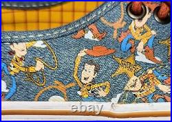 Vans x Toy Story Woody Disney Pixar Sneakers Denim Blue Sheriff Shoe M 6½ W 8 A+