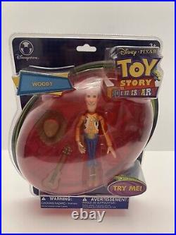 Very RareDisney StoreTalking Toy Story 10th Anniversary Woody & BuzzNIPG15