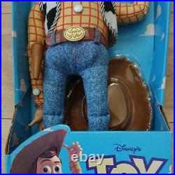Vintage 1995 Disney Pixar Toy Story Beweglich Zugschnur Sprechen Woody Doll Vhtf