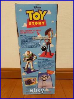 Vintage 1995 Disney Pixar Toy Story Poseable Pull-String Talking Woody Doll