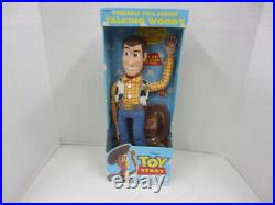 Vintage 1995 Disney Pixar Toy Story Poseable Pull-String Talking Woody Doll NRFB
