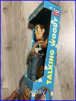Vintage 1995 Disney Pixar Toy Story Poses Tirar Cuerda Habla Woody Doll Modelo