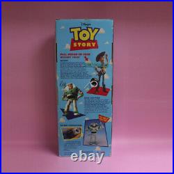 Vintage 1995 Disney Toy Story Pull-String Talking Woody Doll Thinkway New In Box