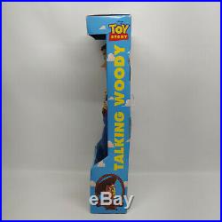 Vintage 1995 Thinkway Toy Story Disney Pixar Pull-String Talking Woody Doll