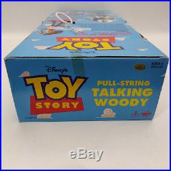Vintage 1995 Thinkway Toy Story Disney Pixar Pull-String Talking Woody Doll