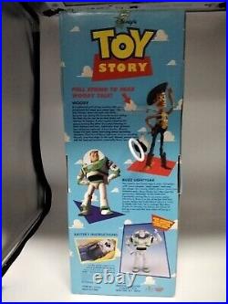 Vintage 1995 Thinkway Toys Toy Story Pull String Talking Woody Doll