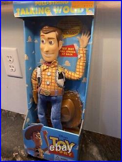 Vintage 1995 Toy Story DISNEY Original Pull-String TALKING WOODY EXCELLENT