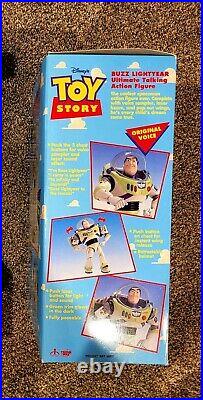 Vintage 1995 Toy Story DISNEY Original Ultimate Talking Buzz Lightyear