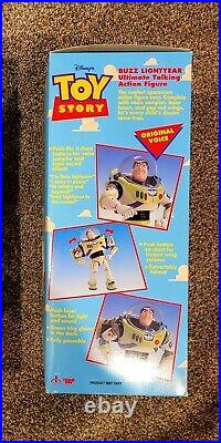Vintage 1995 Toy Story DISNEY Original Ultimate Talking Buzz Lightyear
