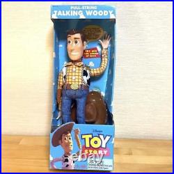 Vintage 1995 Toy Story DISNEY PIXAR Original Pull String TALKING WOODY NEW F/S