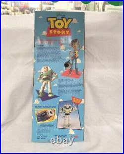 Vintage 1995 Toy Story DISNEY PIXAR Original Pull String TALKING WOODY Thinkway