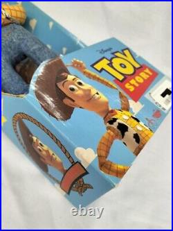 Vintage 1995 Toy Story DISNEY PIXAR Original Pull String TALKING WOODY Thinkway