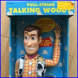 Vintage 1995 Toy Story DISNEY PIXAR Original Pull String TALKING WOODY Used