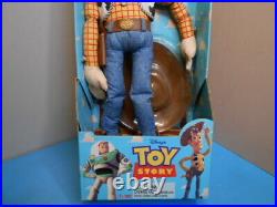 Vintage 1995 Toy Story DISNEY PIXAR Original Pull String WOODY