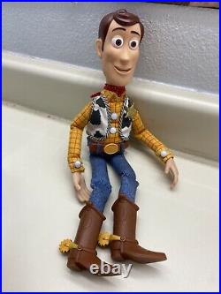 Vintage 1995 Toy Story DISNEY PIXAR Original Pull-String WOODY & New BUZZ BUNDLE