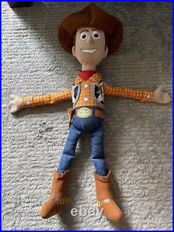 Vintage 1996 Disney Toy Story plush 20 Large Woody Doll RARE