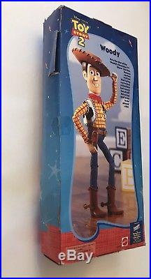 Vintage 1999 RARE Disney Pixar TOY STORY 2 Special Edition WOODY figure! NIB