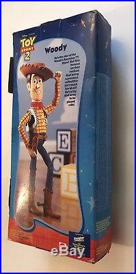 Vintage 1999 RARE Disney Pixar TOY STORY 2 Special Edition WOODY figure! NIB