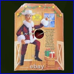 Vintage 1999 Toy Story Santa Woody Doll Pull String Mattel Holiday New In Box