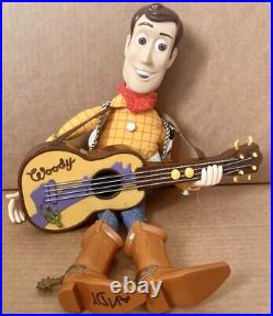 Vintage Disney Pixar 1999 Toy Story 2 Mattel Strumming Singing Woody