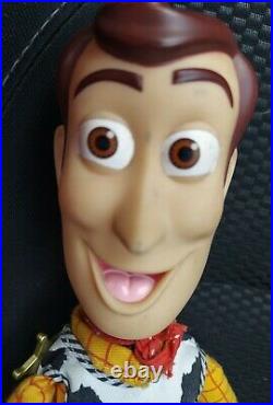 Vintage Disney Pixar Toy Story Pull String Talking Woody Tested & Works