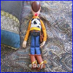 Vintage Disney Pixar Toy Story Pull String Talking Woody-WORKS-15