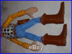 Vintage Disney / Pixar Woody Doll 30 TOY STORY Woodie Doll with Hat