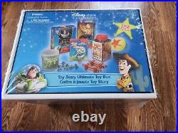 Vintage Disney Store Exclusive Toy Story 2 Ultimate Toy Box Set Talking buzz, etc